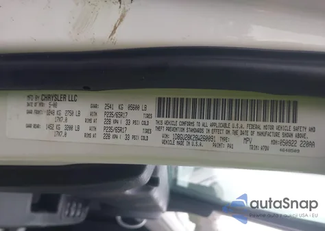 2008 Dodge Nitro Sxt z USA, uszkodzony, nr VIN 1D8GU28K28W260091